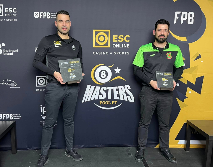 João Sousa vence a 5ª Prova do Esc Online Masters Pool PT 2023/2024