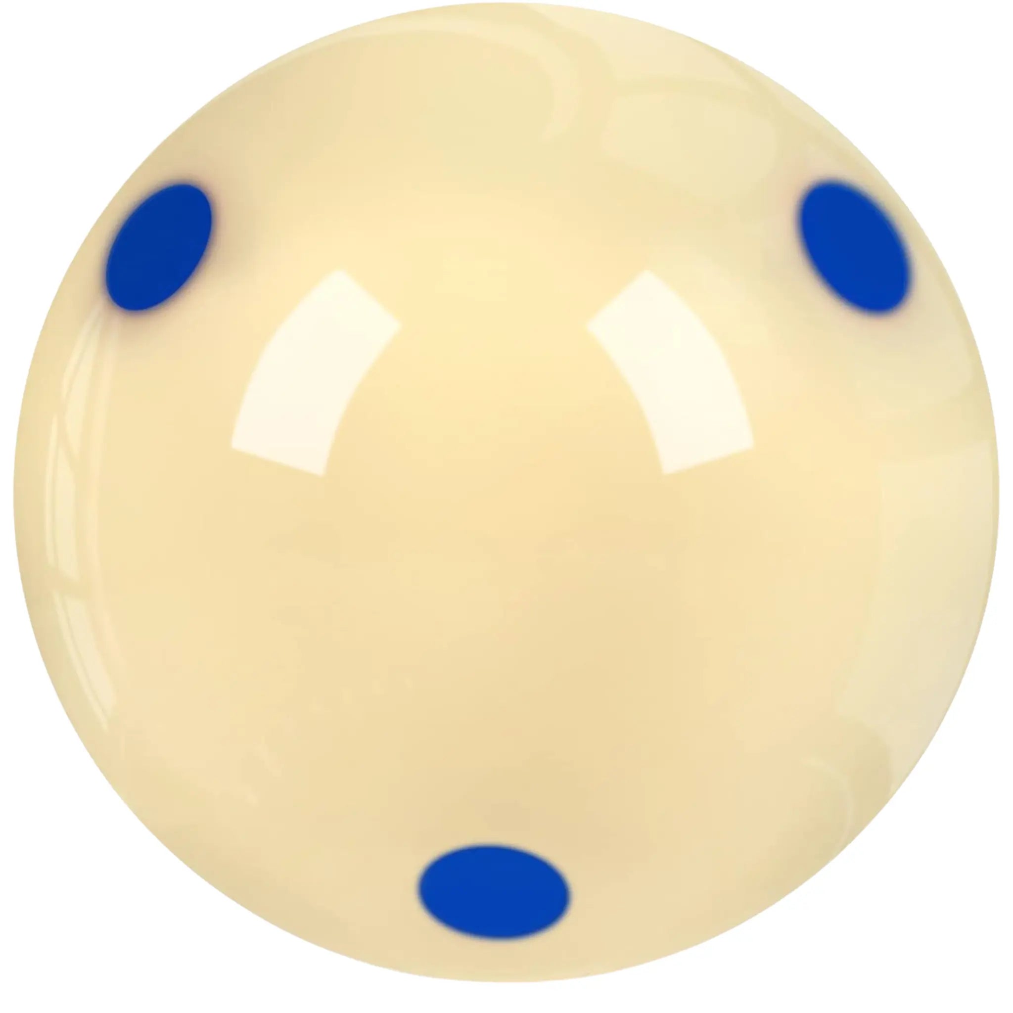 Bola de Treino para Pool Branca e Azul 57.2mm