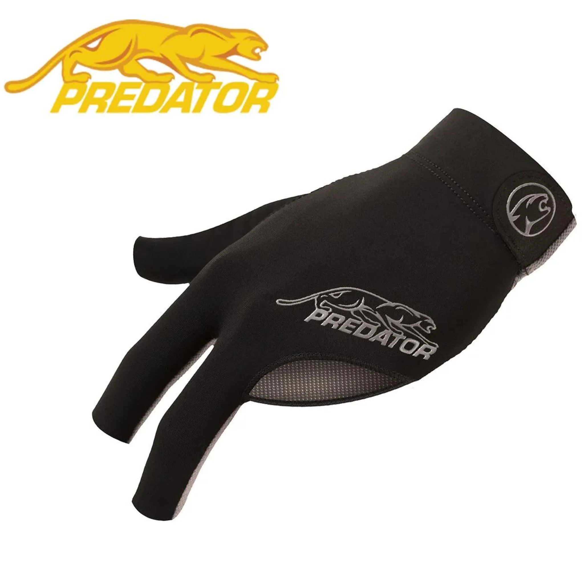 Luva Predator Second Skin Preta e Cinza