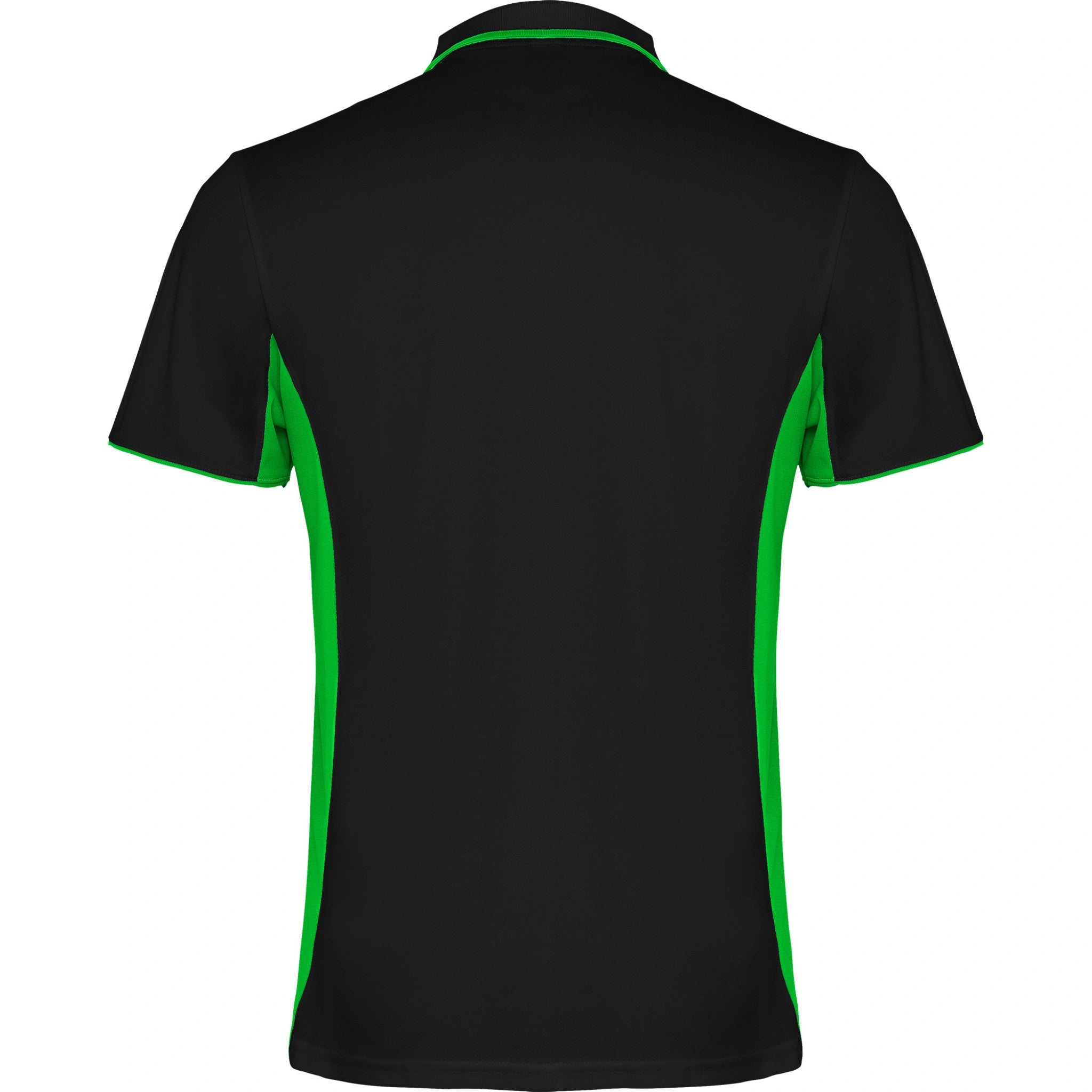 Polo Desportivo para Homem Pro Mont Preto e Verde Lima