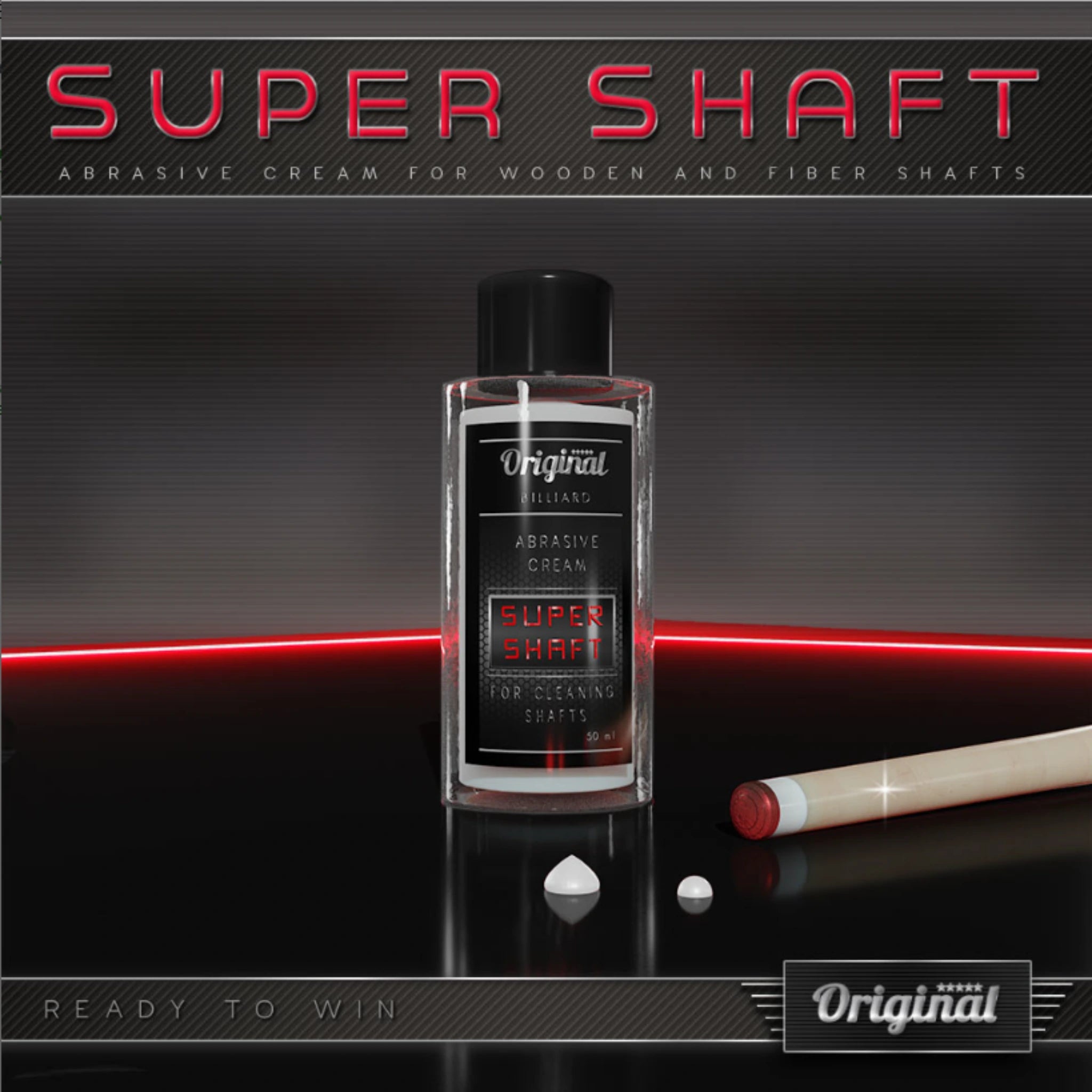 Produto de Limpeza para varas de Madeira e Carbono Super Shaft